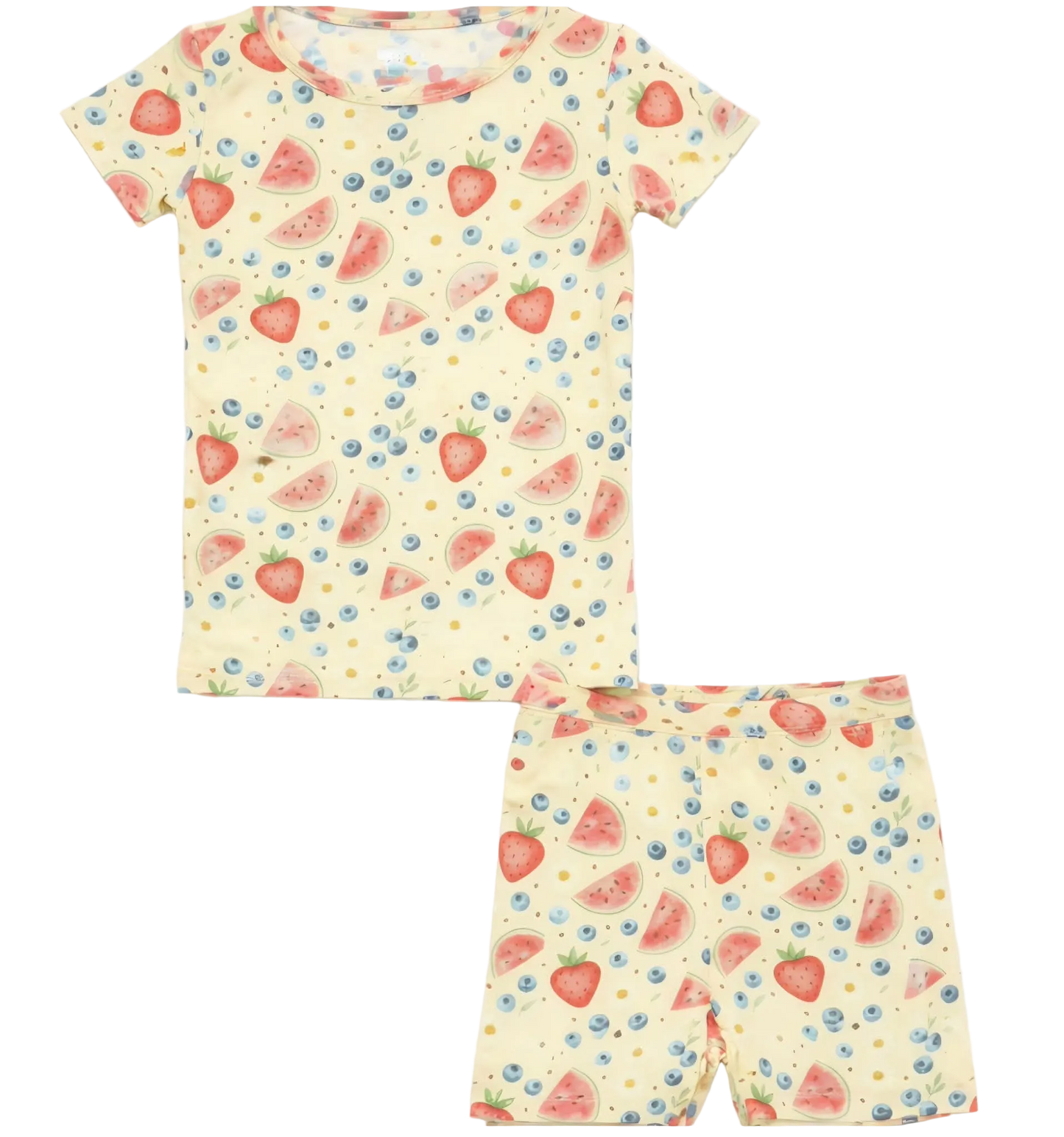 Berry Sweet Dreams (Ribbed) š| 2pc Shorts Set ** PRE-ORDER