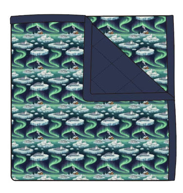 Goodnight, Northern Lights | Adult Blanket ** Pre Order