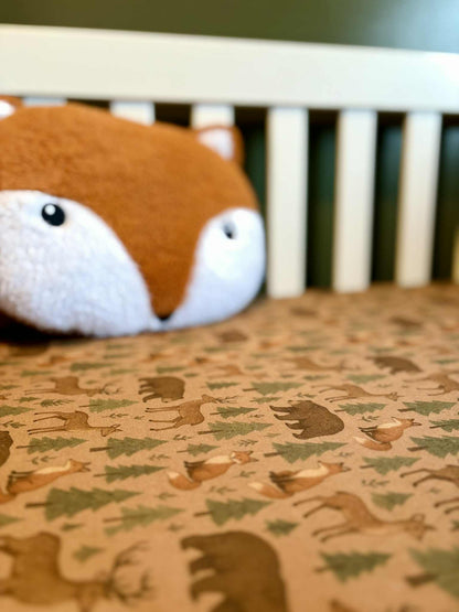 Wild & Free 🐻 - Crib Sheet