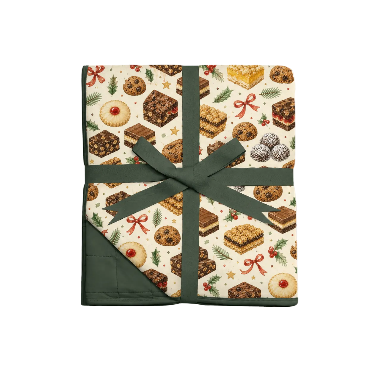 Nan’s Christmas Cookie Tin | 60x80inch | 2.5 TOG Blanket ** Pre Order
