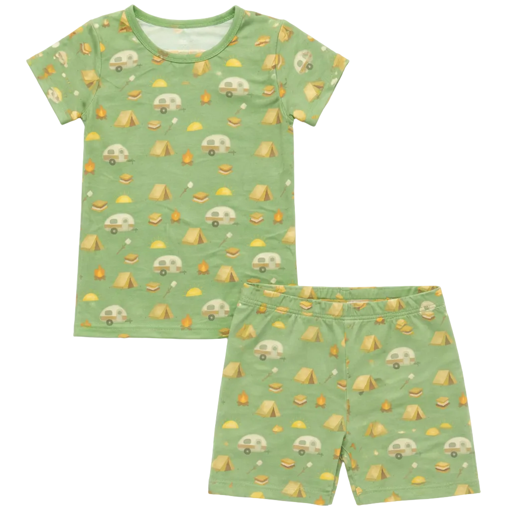 S’more Snuggles 🏕️ | 2pc Shorts Set ** PRE-ORDER