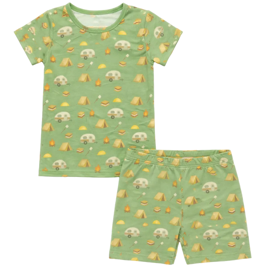 S’more Snuggles 🏕️ | 2pc Shorts Set ** PRE-ORDER
