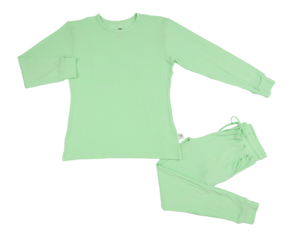 Ribbed Collection | Sea-Glass | Adult Loungewear Set