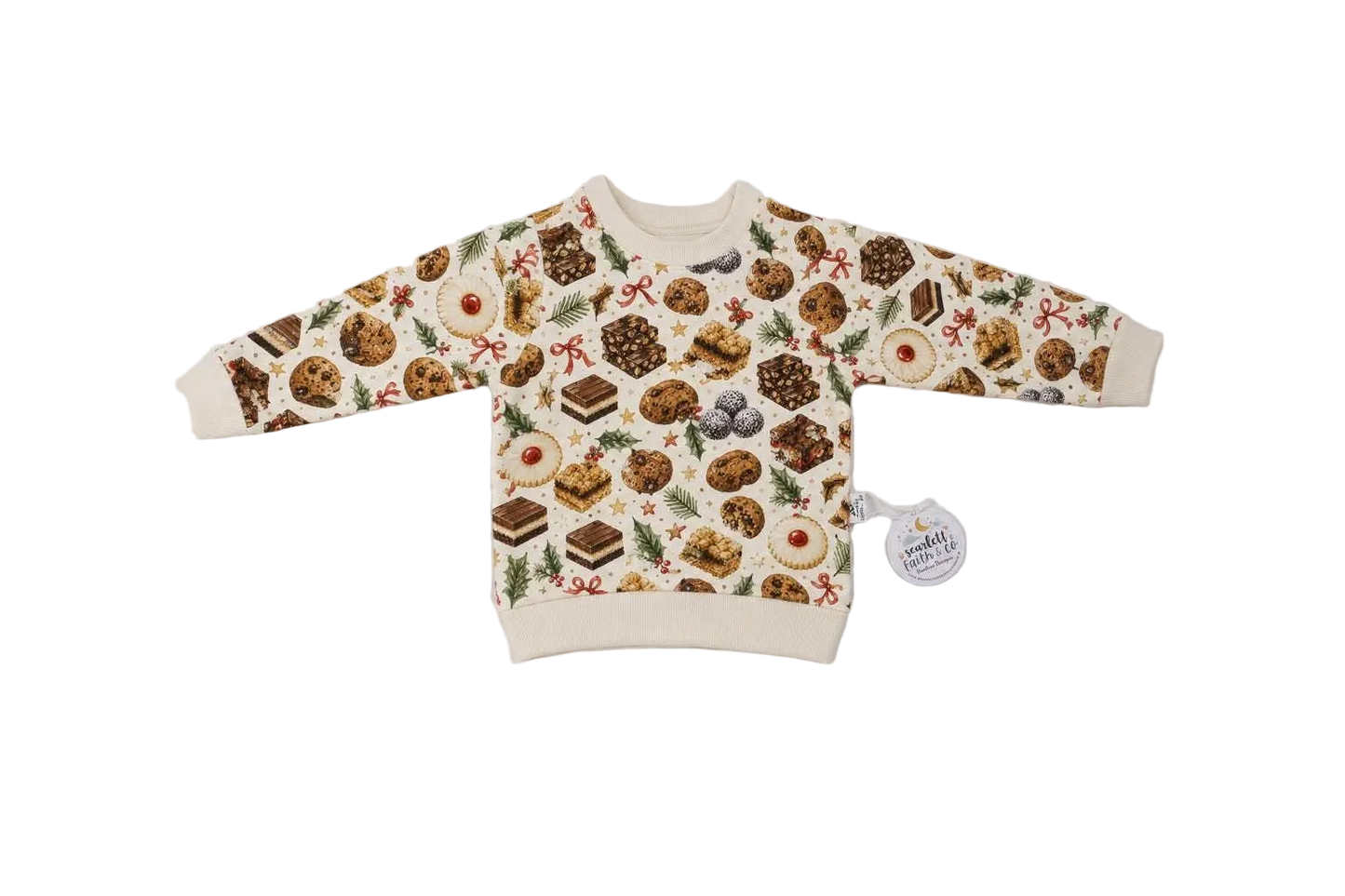 Nan’s Christmas Cookie Tin | Crew Neck | ** Pre- Order