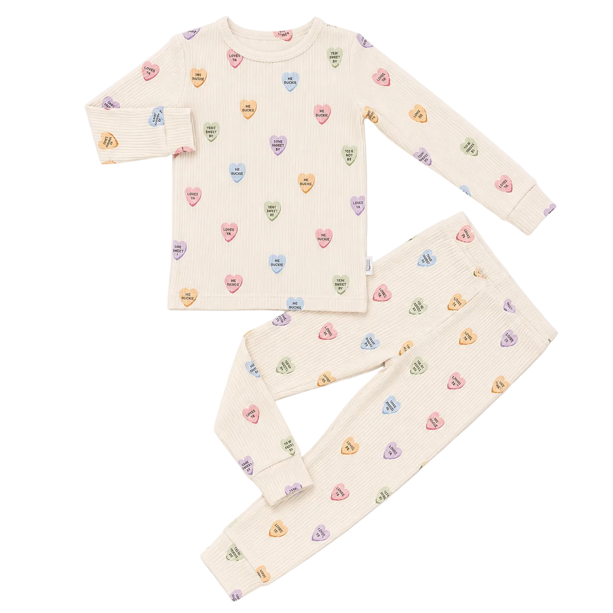LOVE YA | Ribbed | 2pc Children’s Set | ** Pre- Order