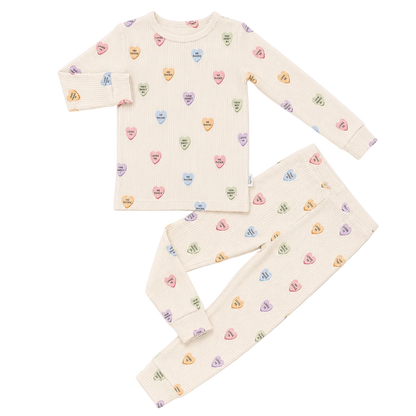 LOVE YA | Ribbed | 2pc Children’s Set | ** Pre- Order