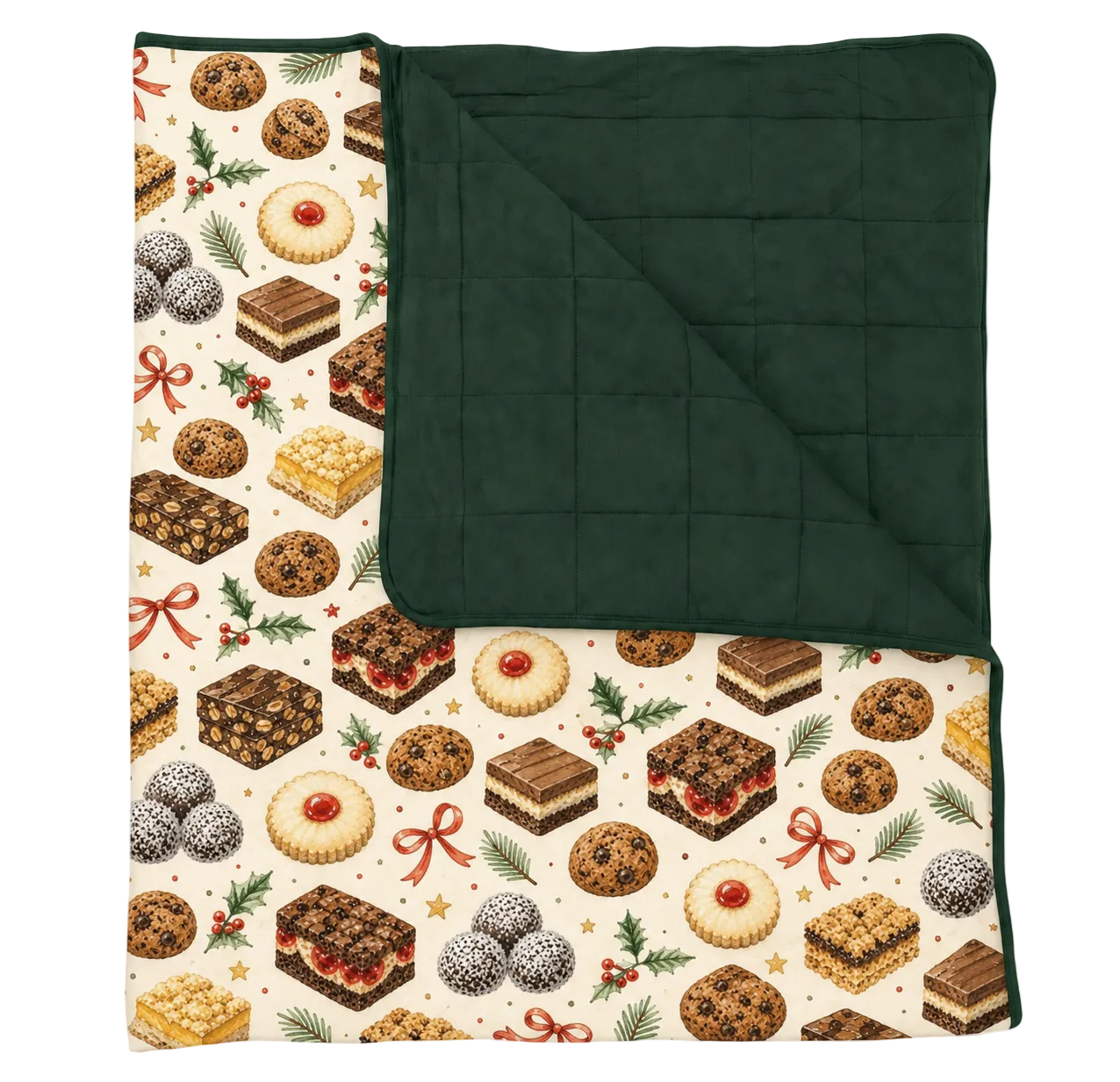 Nan’s Christmas Cookie Tin | 60x80inch | 2.5 TOG Blanket ** Pre Order