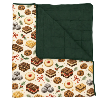 Nan’s Christmas Cookie Tin | 60x80inch | 2.5 TOG Blanket ** Pre Order
