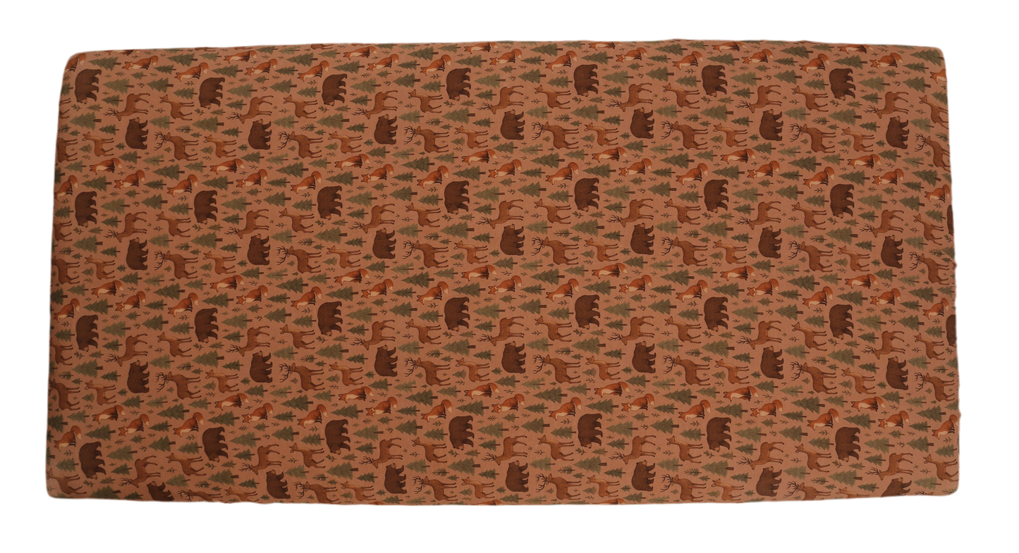 Wild & Free 🐻 - Crib Sheet