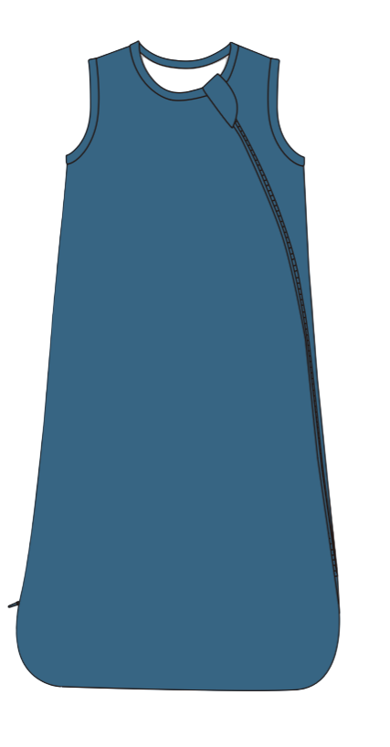 Ribbed Sleep Sack - Ice