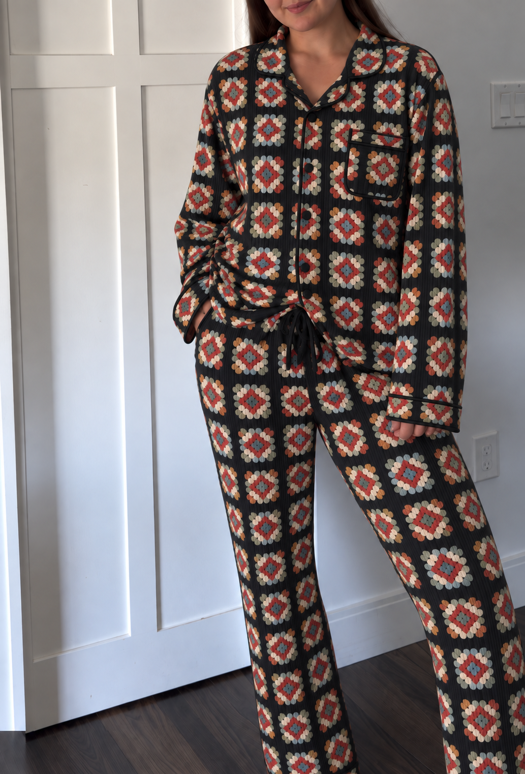 WHO KNIT YA 2.0| Ribbed | Adult Loungewear Set ** Pre Order