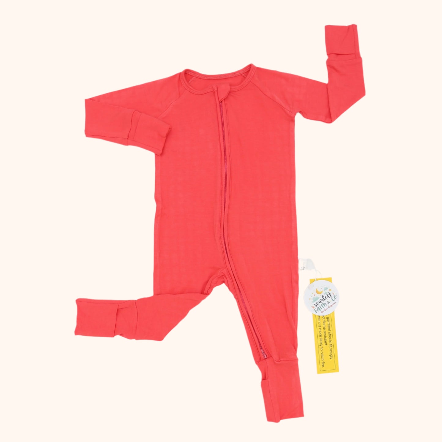 Solid Color Zippy - Tulip