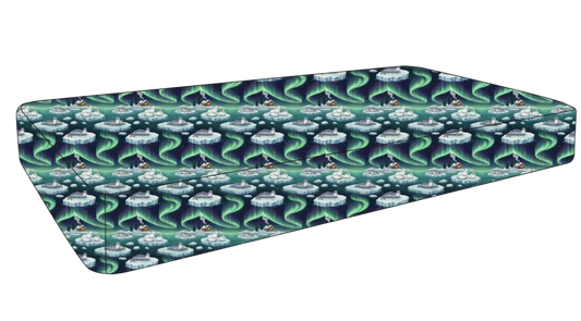 Goodnight, Northern Lights | Fitted Sheets ** Pre Order