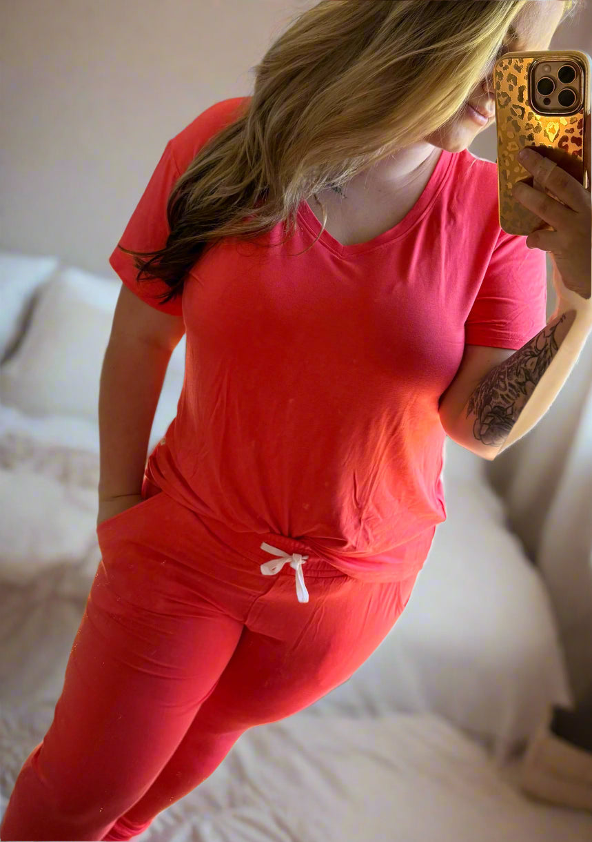 Solid Color Adult Loungewear